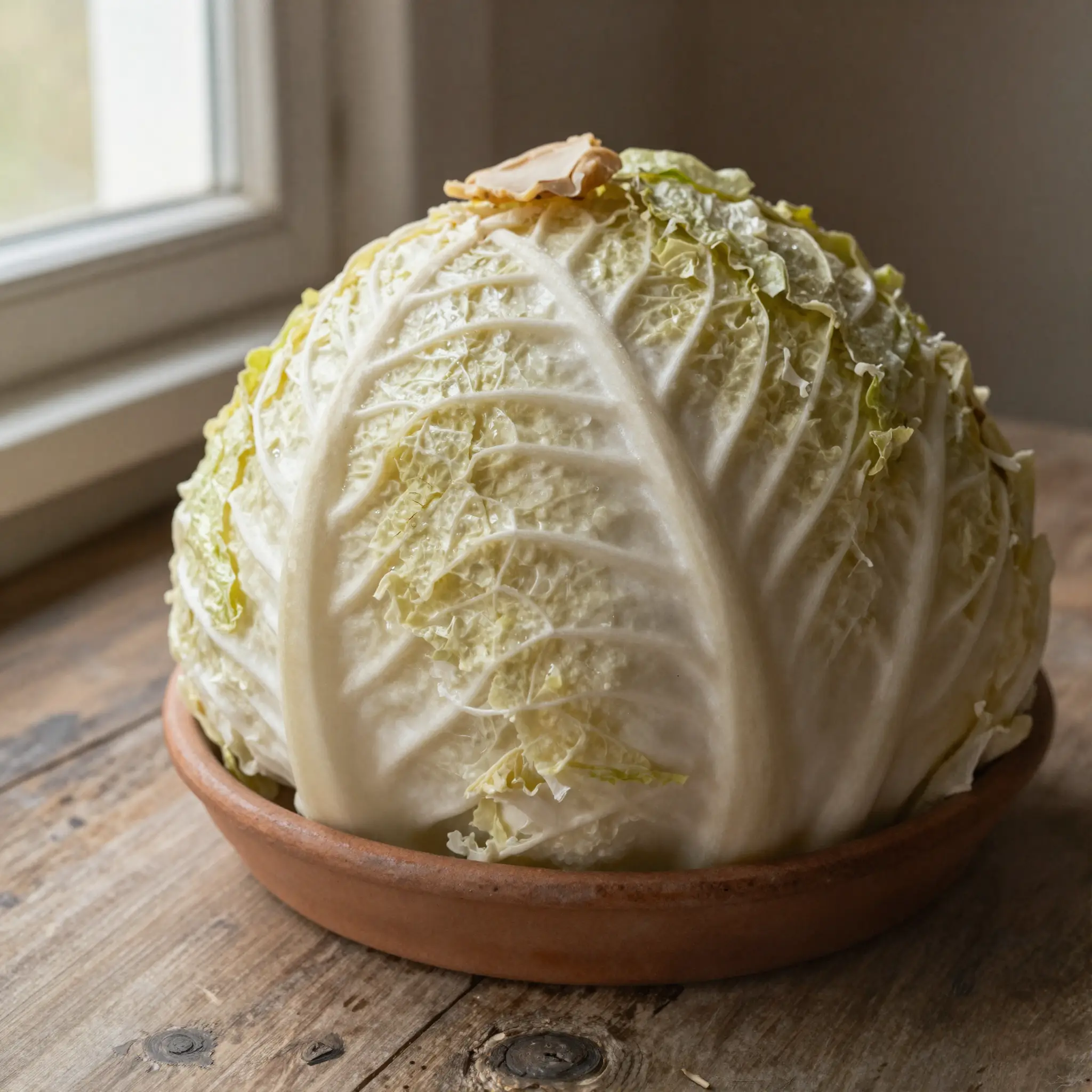 Kiselo zele (Bulgarian whole-head sour cabbage)
