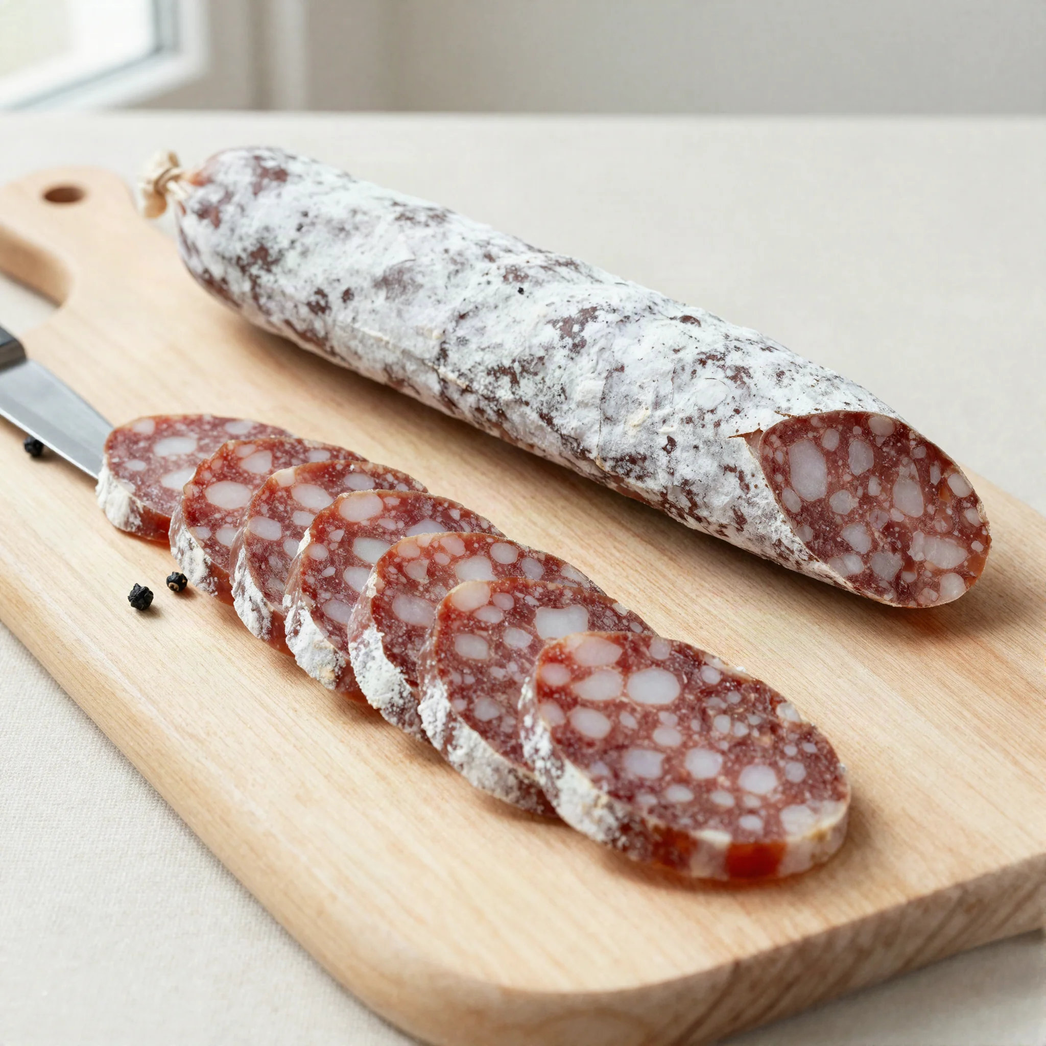 Saucisson sec (French dry fermented sausage)